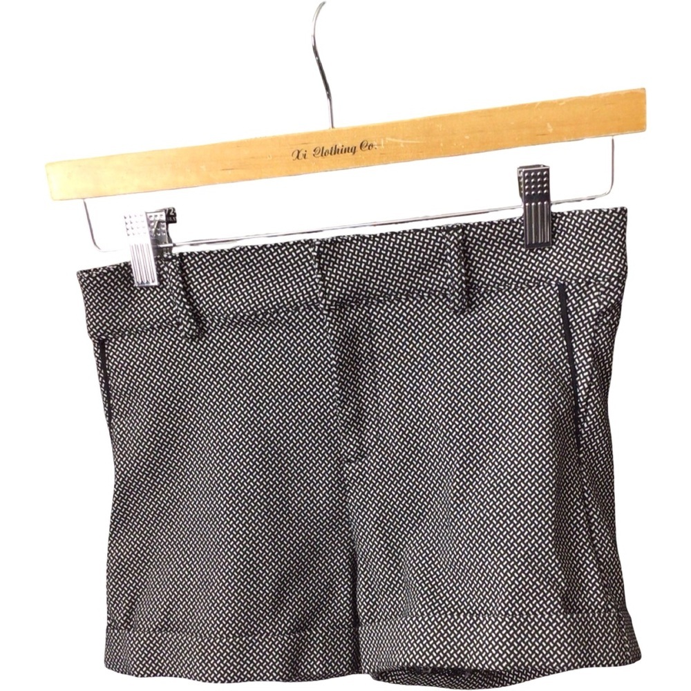 Chocolate High Waist Black and White Shorts